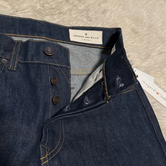 NWT Imogene + Willie Barton Slim Indigo Rigid Jeans - Size 27 - Picture 2 of 6